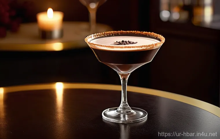 홈바텐더 디저트 칵테일 - **Prompt for an Elegant Chocolate Martini Party:**
"An elegant and luxurious indoor cocktail par...