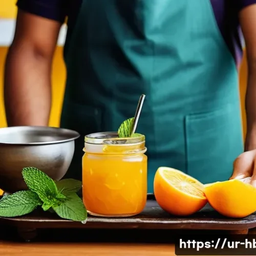 Home 11 홈바텐더 SNS 인기 칵테일 - **Prompt**: "A warm and inviting scene in a cozy Pakistani kitchen. On a simple wooden counter, a yo...